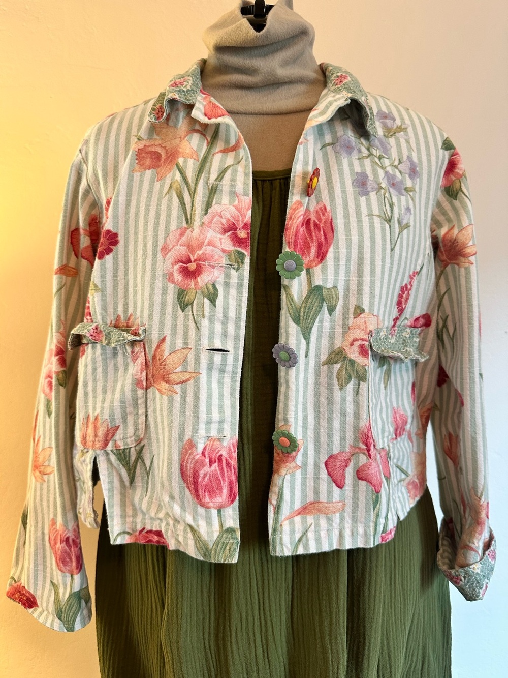 Vintage My Boyfriend's Back Boutique Jacket Size Large